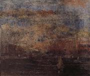 James Ensor After the Storm Spain oil painting artist